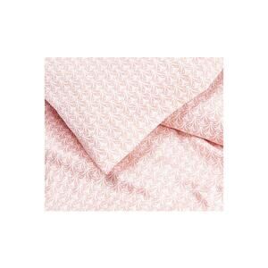 Bobby Berk 100% Cotton 400TC Sheet Set Blush Fan